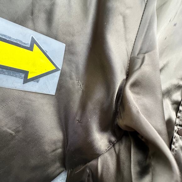 Vintage Aristo Jac Satin Jacket Mens Medium Package Liquor Cheyenne Wyoming Snap - Picture 12 of 14